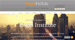 Desktop Screenshot of engelinstitute.com